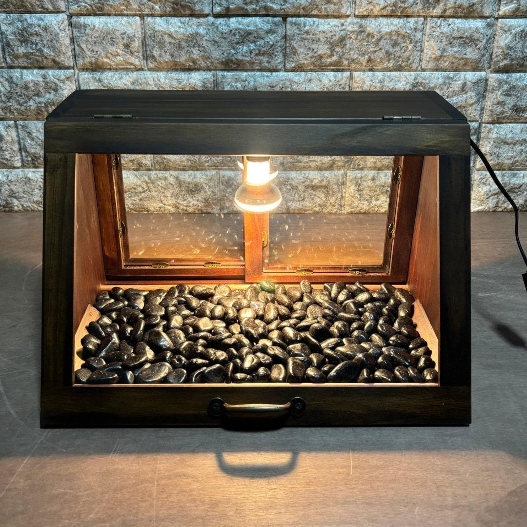 ホットショーケース ディスプレイケース 保温ショーケース 焼き芋ショーケース