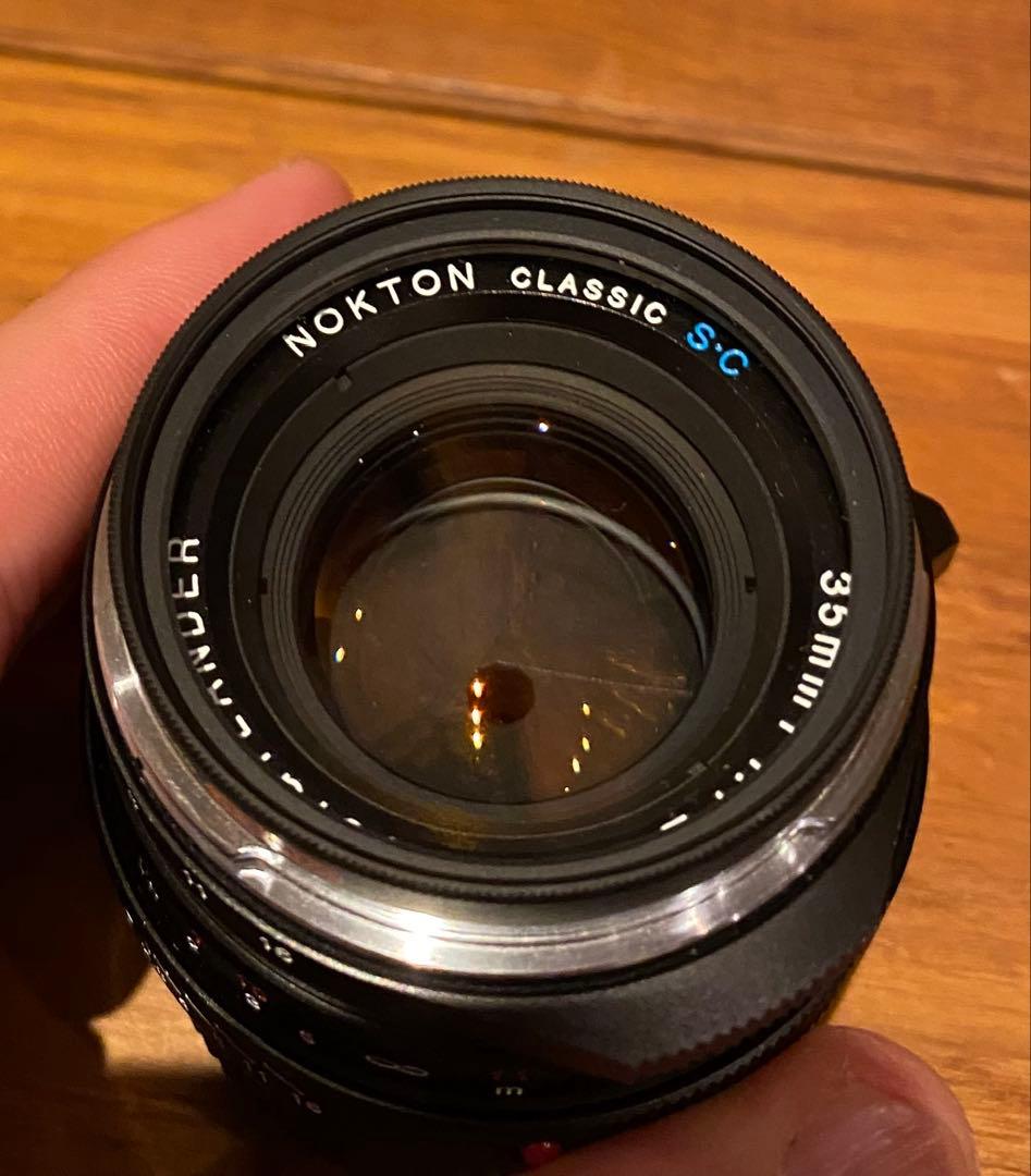 NOKTON Classic 35mm F1.4 Ⅱ sc VMマウント