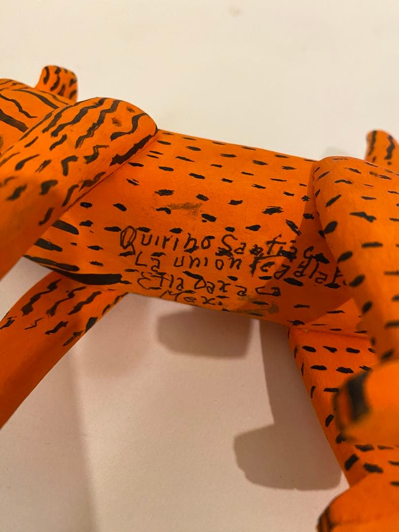 メキシコ工芸品　メキシカンクラフトアート　木彫り人形