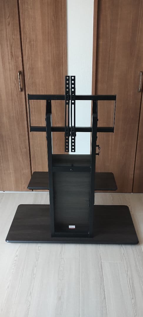 【美品】ハヤミ工産～77V型対応 自立テレビスタンドKF-970