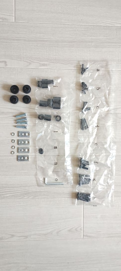 【美品】ハヤミ工産～77V型対応 自立テレビスタンドKF-970