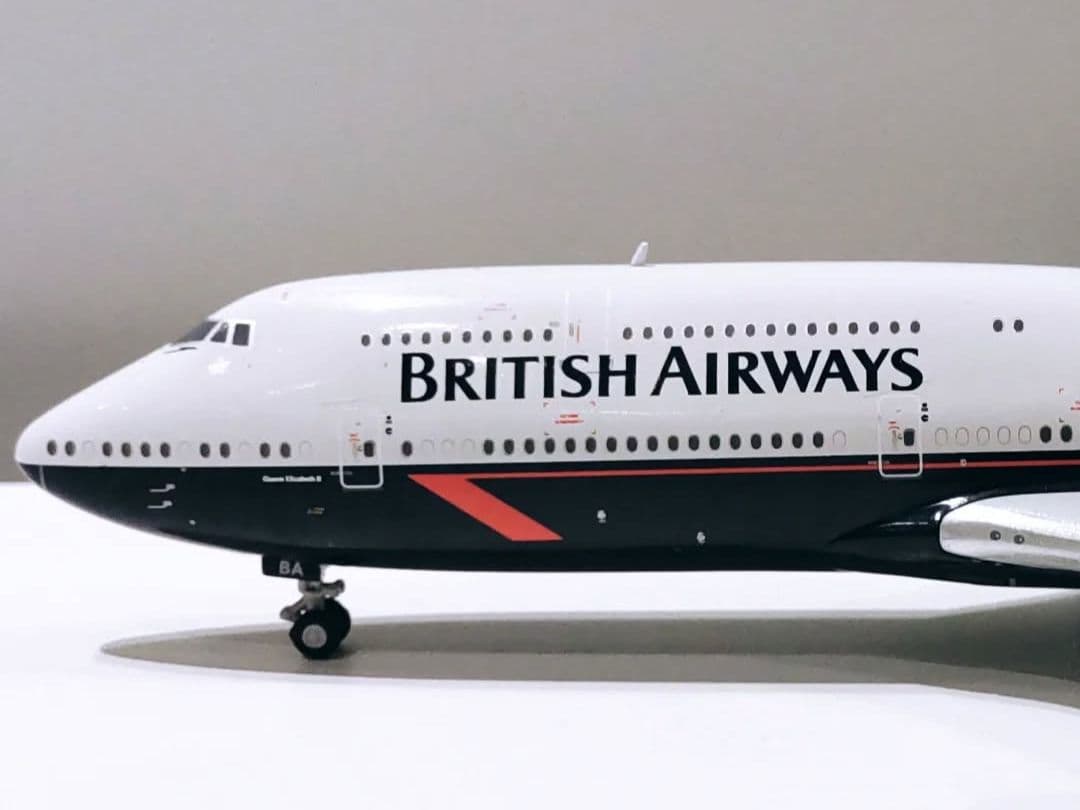 British Airways 747-800 架空 1/400