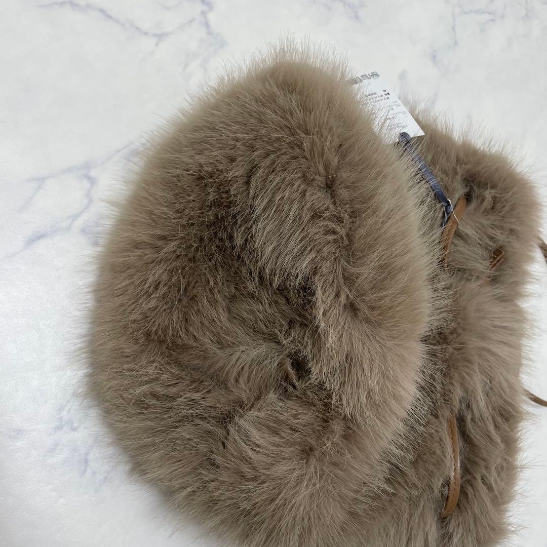 HUG Ō WäR フェイクファー２wayバッグ　ハグオーワー