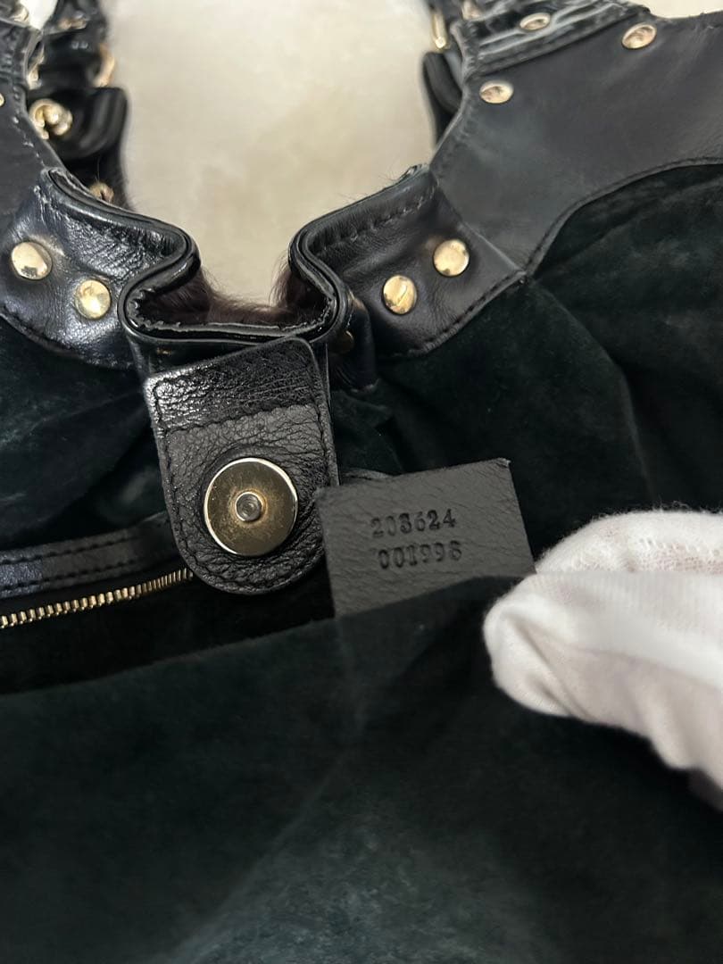 GUCCI ファーバッグ　　保存袋付