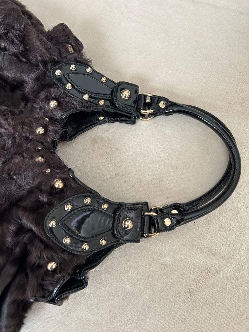 GUCCI ファーバッグ　　保存袋付