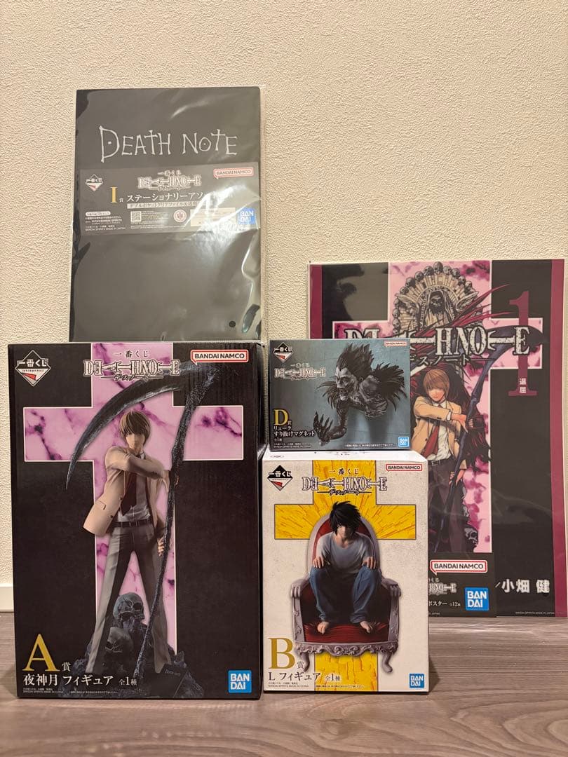 【一番くじ】デスノート　Ａ賞Ｂ賞Ｄ賞F賞I賞