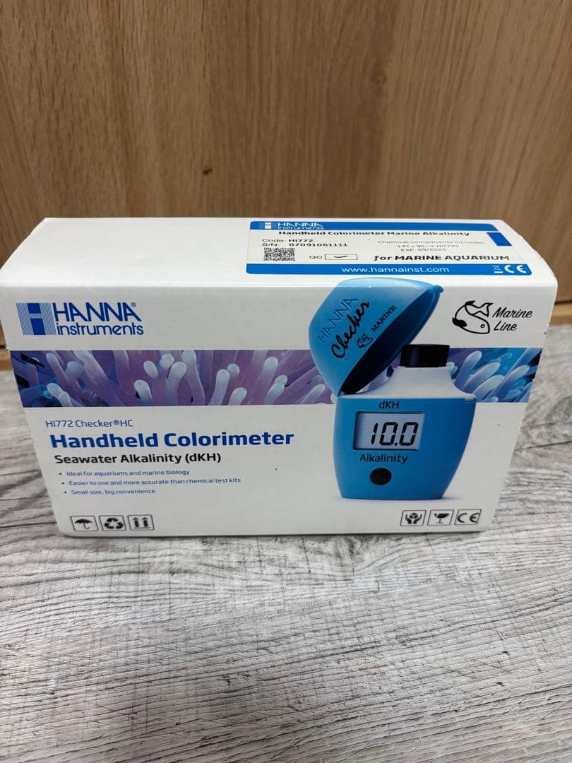 HANNA HI772 海水アルカリ度　KH測定
