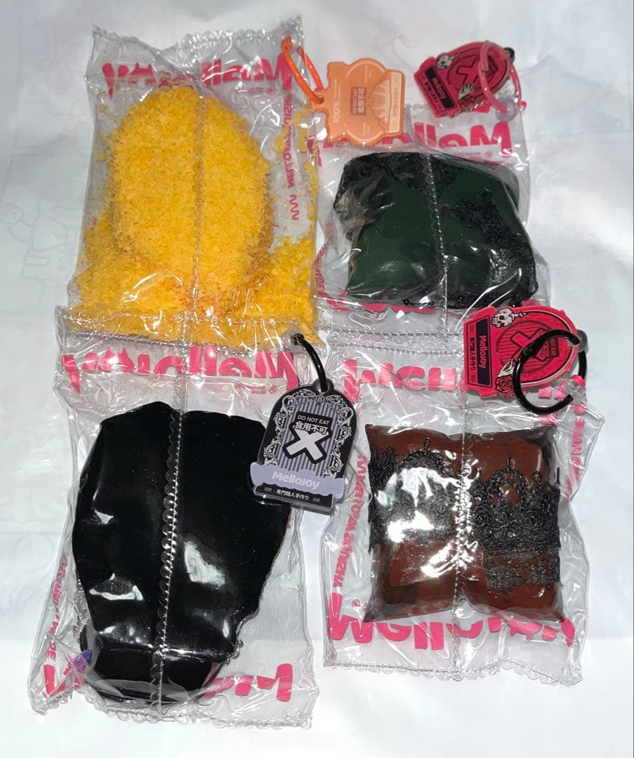 mellojoy メロジョイ 袋 パウダー付き とんかつ 夜の古城第2弾 4点