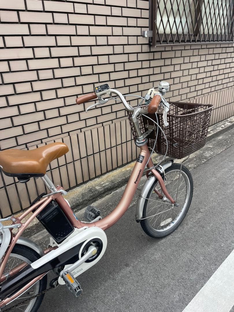 【高齢者向け】12ahパナソニック電動アシスト自転車