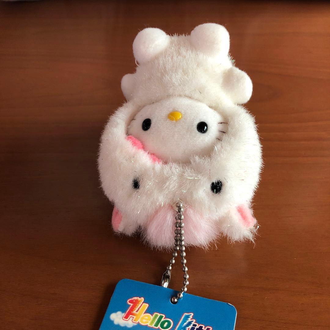 ぬいぐるみキーホルダー　キティちゃん（２００２開運　ラベンダー）【２個セット】