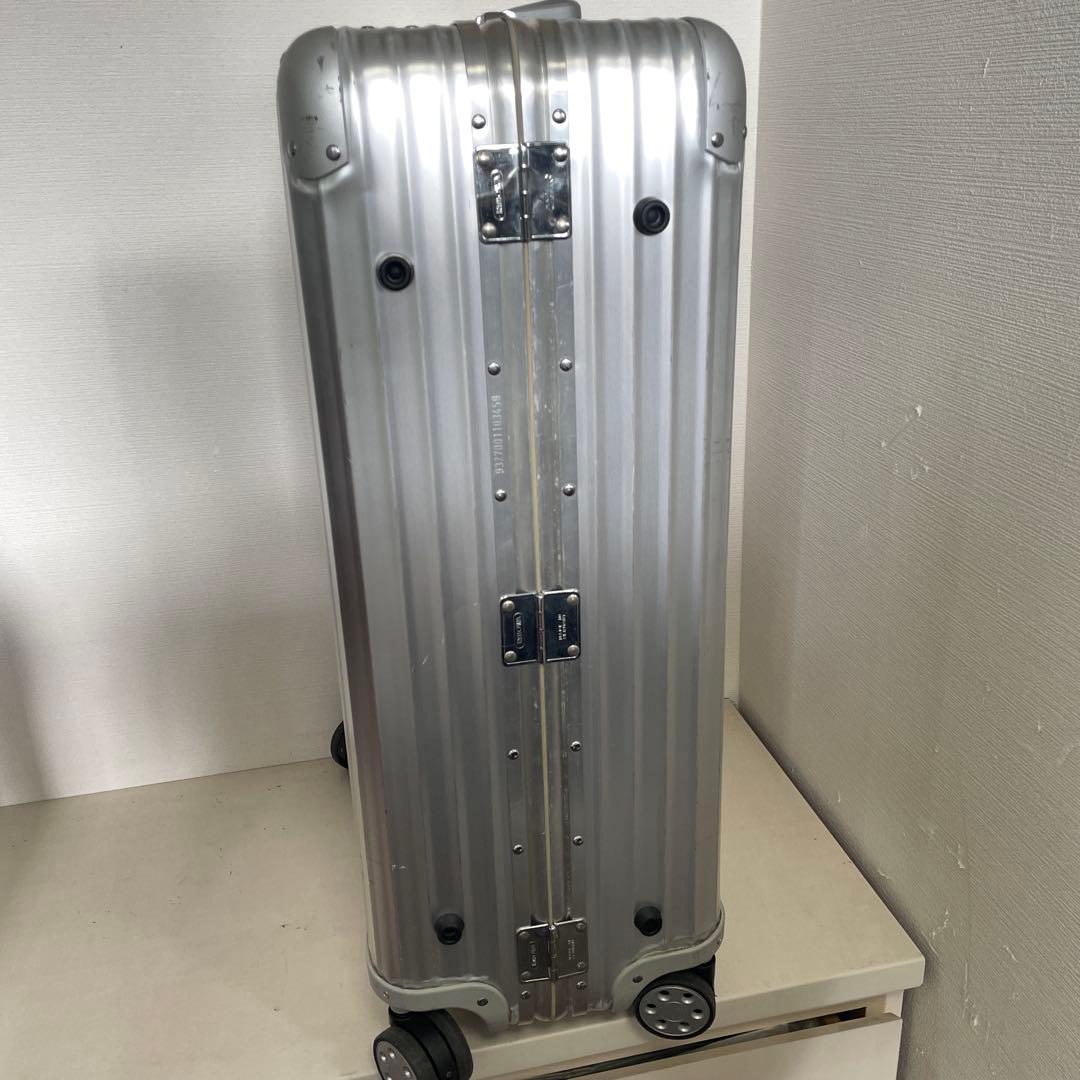 付属品多数 美品 青ロゴ RIMOWA トパーズ 82L チェックインL相当