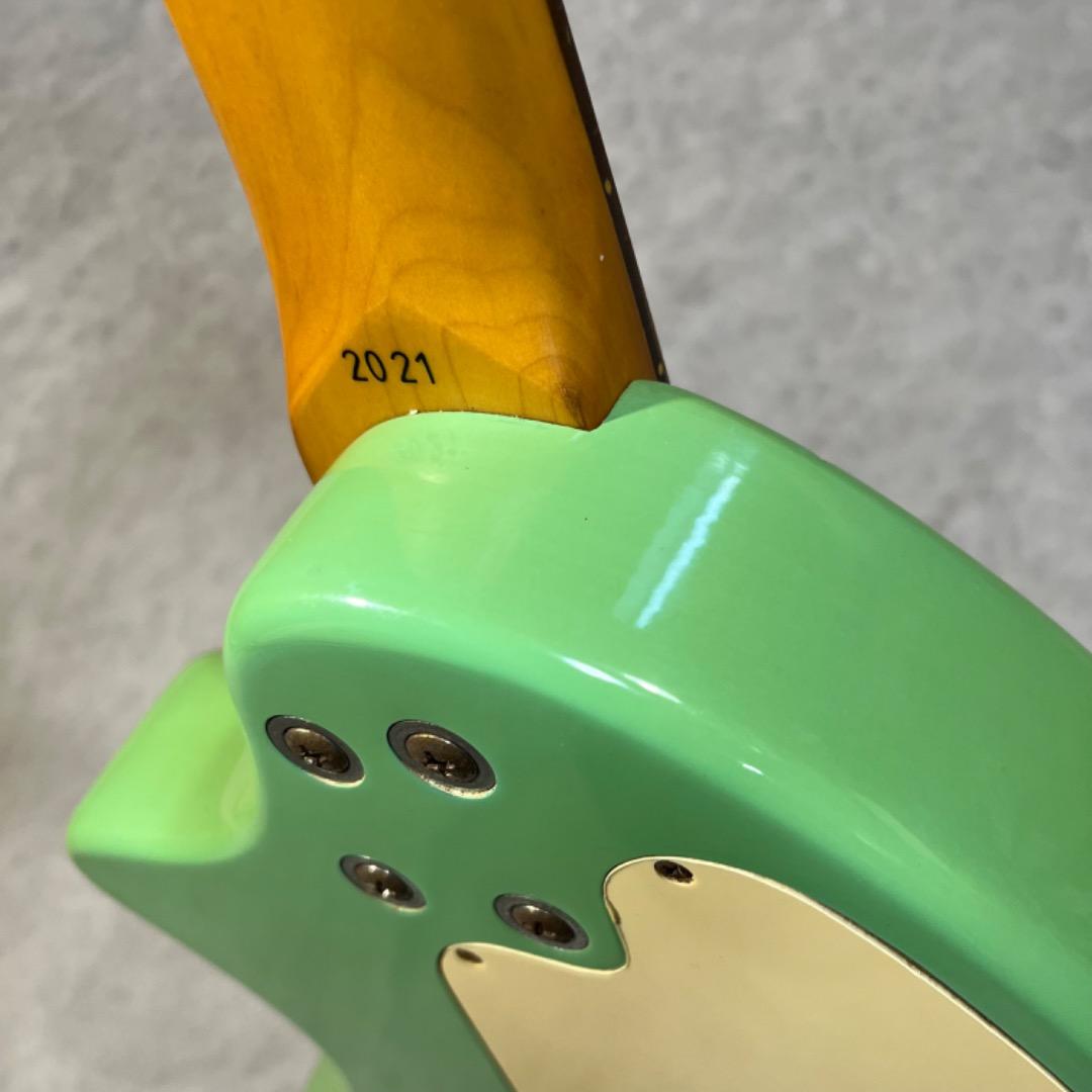 FERNANDES ZO-III グリーン系 専用ケース付