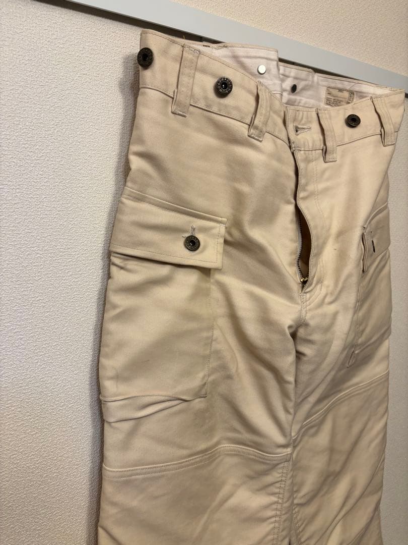 pablo vinci oiled chino trucker セットアップ