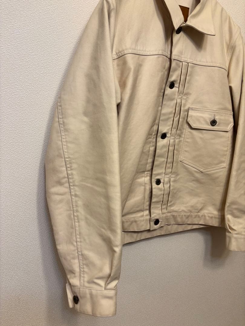 pablo vinci oiled chino trucker セットアップ