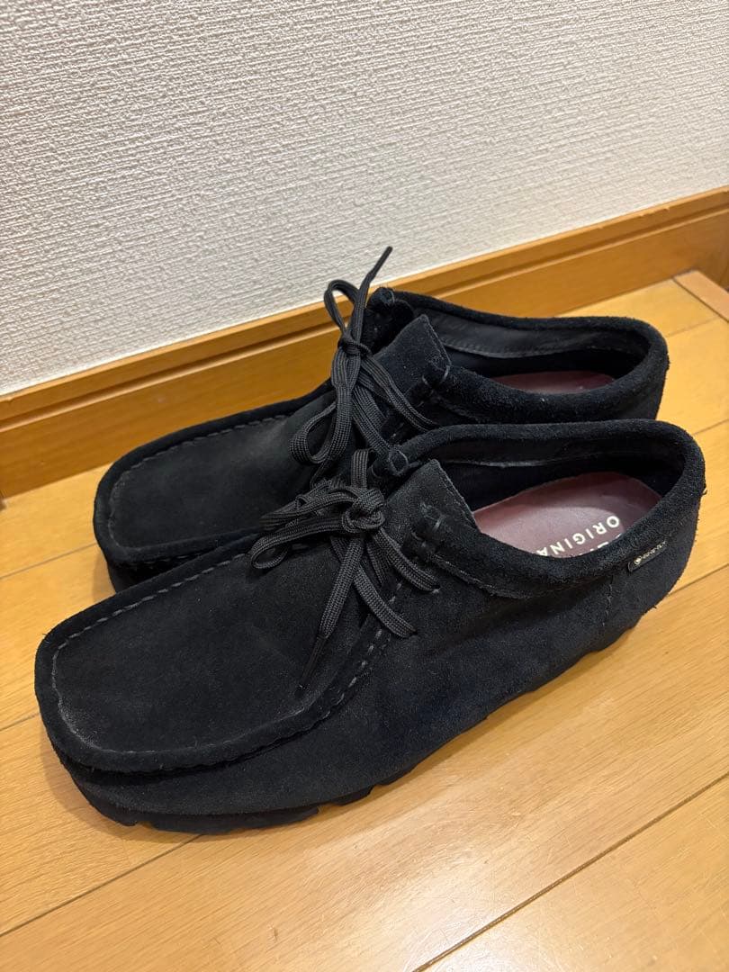 【美品値下げ】クラークス ワラビー GORE-TEX UK6 24.5