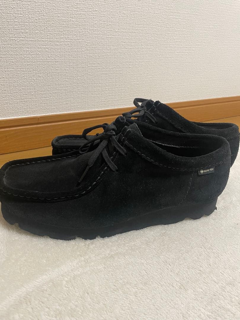 【美品値下げ】クラークス ワラビー GORE-TEX UK6 24.5