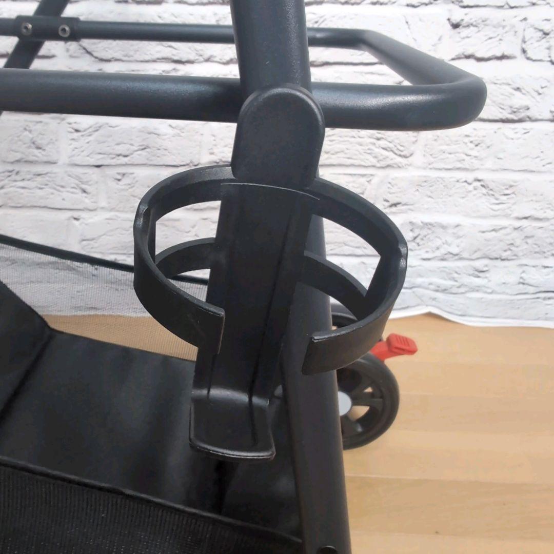 ペットカート ペットバギー 分離型 取り外し可 耐荷重20㎏ 多頭小型犬&猫 黒