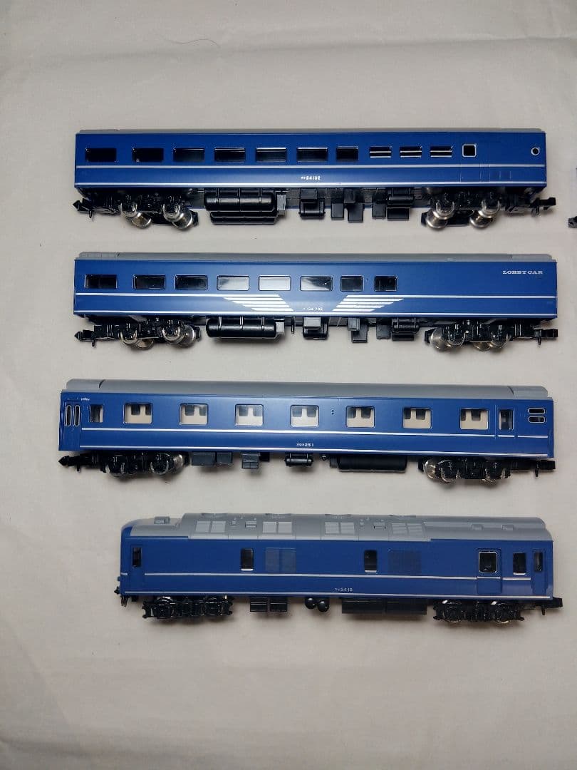 A*a様 TOMIX 24系25形特急寝台客車 単品7両セット（旧製品）