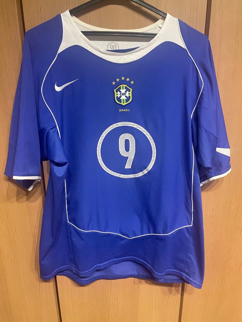 ナイキ 04/05 ブラジル代表 ロナウドユニフォーム アウェイ