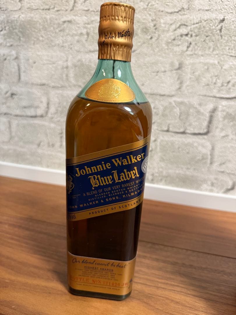 Johnnie Walker Blue Label スコッチウヰスキー※おまけ付