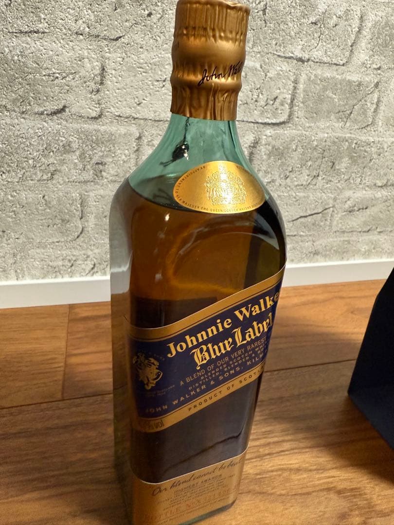 Johnnie Walker Blue Label スコッチウヰスキー※おまけ付