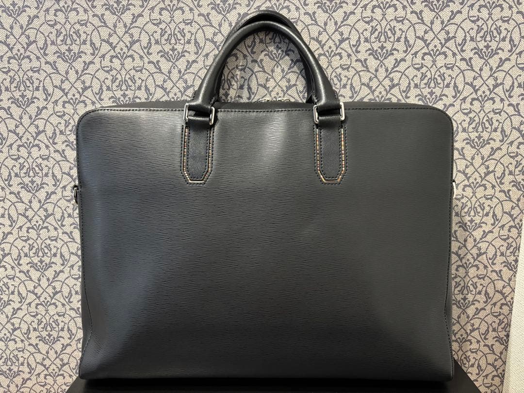 ポールスミス Paul Smith ビジネスバッグ ブリーフケース レザー 黒
