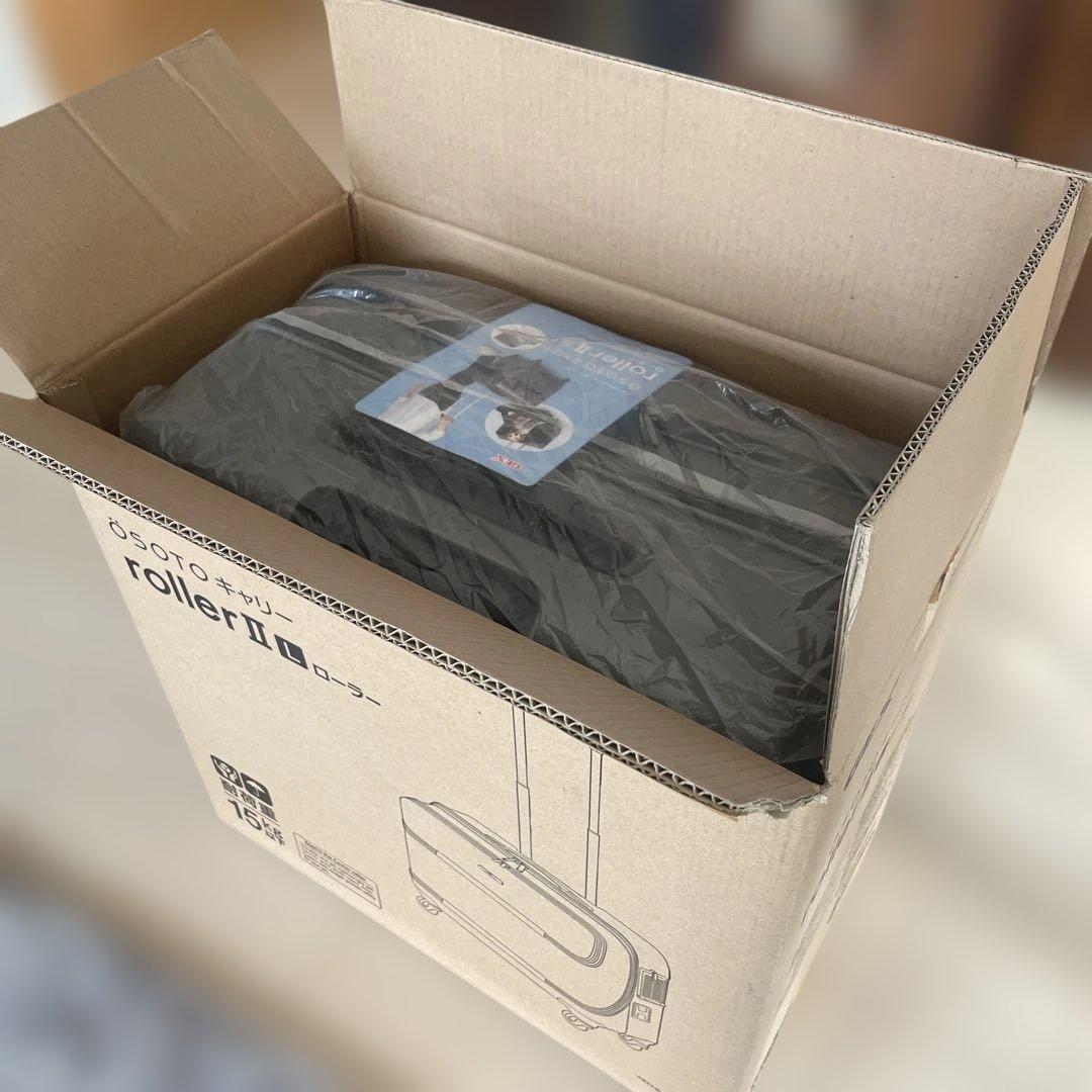 レア　OSOTO グレー スーツケース 4輪キャスター Lサイズ