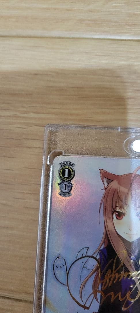 賢狼 ホロ(サイン入り)　電撃文庫