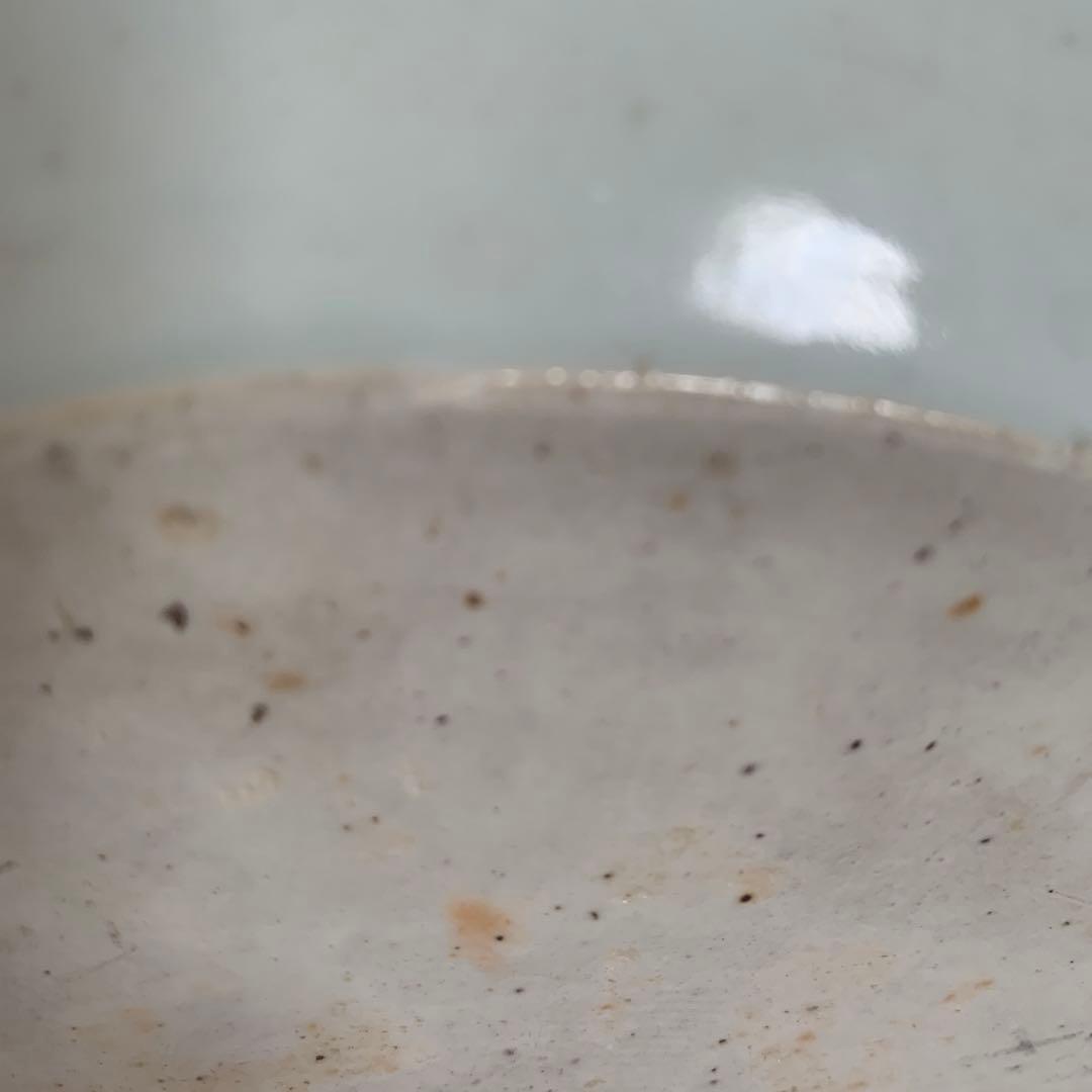 染付鉢 清朝期 山水閣楼 25cm 唐物 青花皿