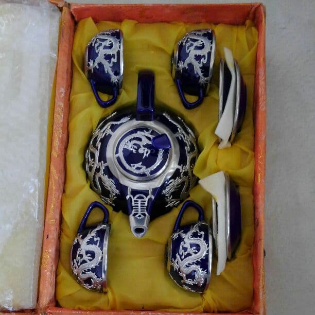 中国美術　ティーセット特別価格