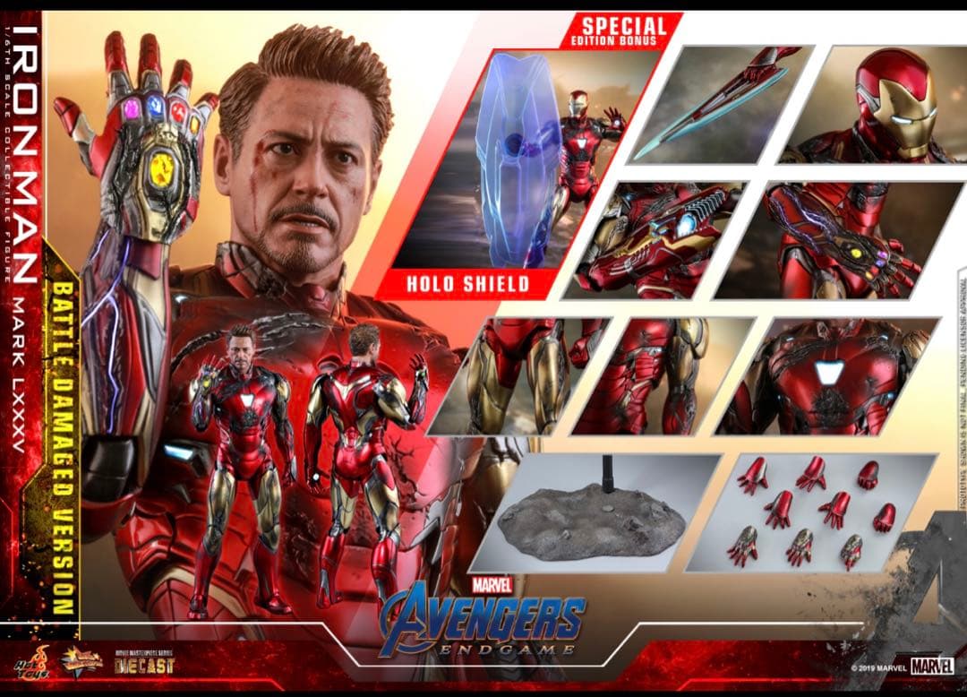 ホットトイズ アベンジャーズ　御三家　美品　三体セット売り