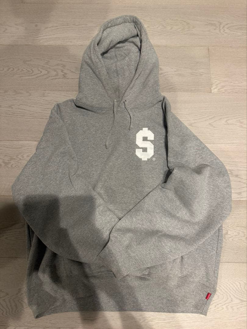 トップス Supreme $ Hooded Sweatshirt Grey L