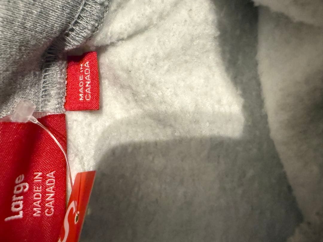 トップス Supreme $ Hooded Sweatshirt Grey L