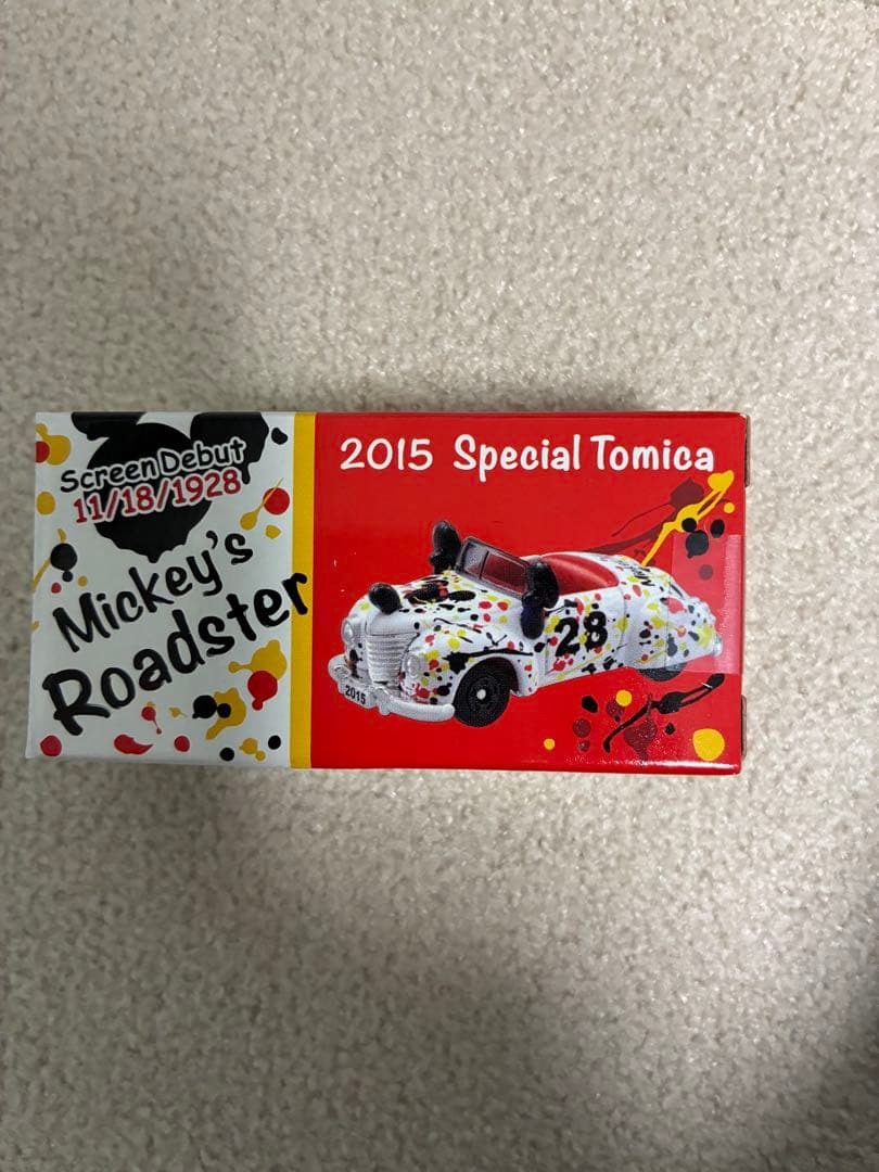 ミッキーのロードスター 2015 特別版トミカ