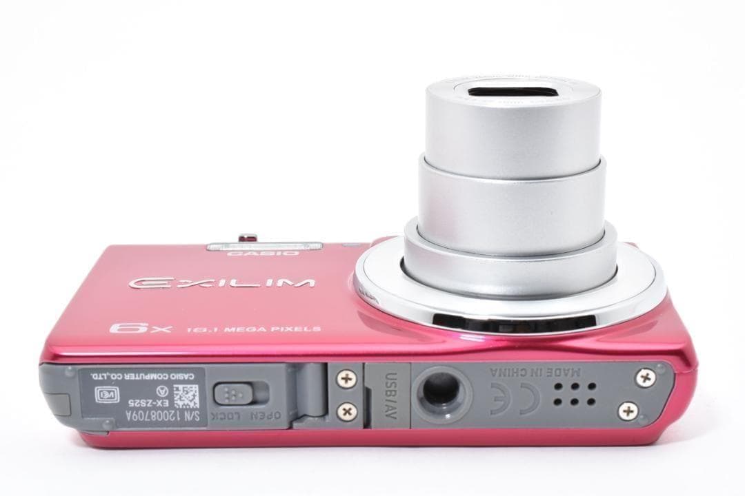 【お値下げ歓迎・美品】カシオ　CASIO EXILIM EX-ZS25 レッド