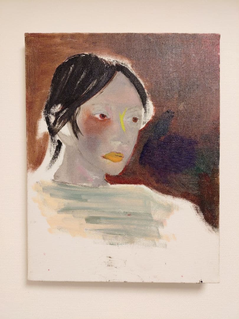 gigolo　油絵　人物画