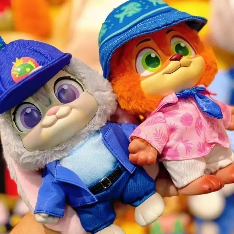 ズートピア Zootopia 都市住民シリーズ ぬいぐるみブラインドボックス