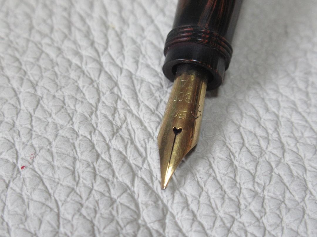 ◆極希少 美品 1925年頃 フランス製◆スウェル エボナイト ペン先18C太字
