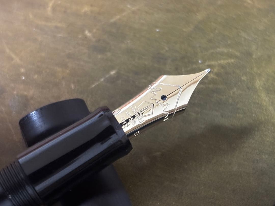 セール！Namiki 万年筆 富士と舟　ナミキ万年筆　中字