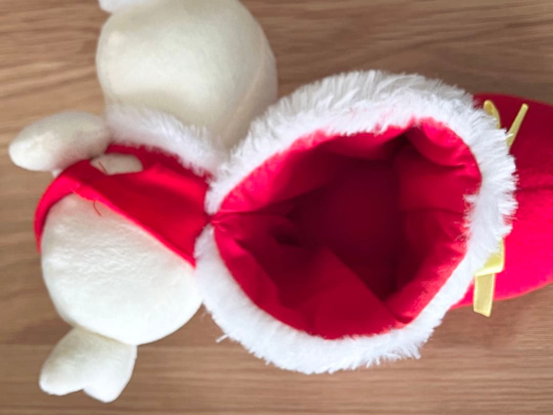 しろたん サンタ クリスマスブーツ ぬいぐるみ マスコット 2005年