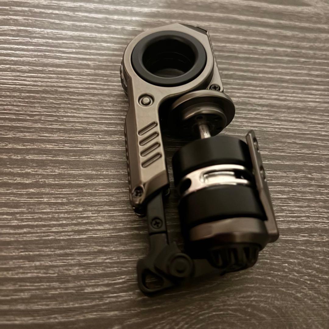 音叉内蔵 グレネード型 フィジェッ トトイ EDC ハンドスピナー　SS製