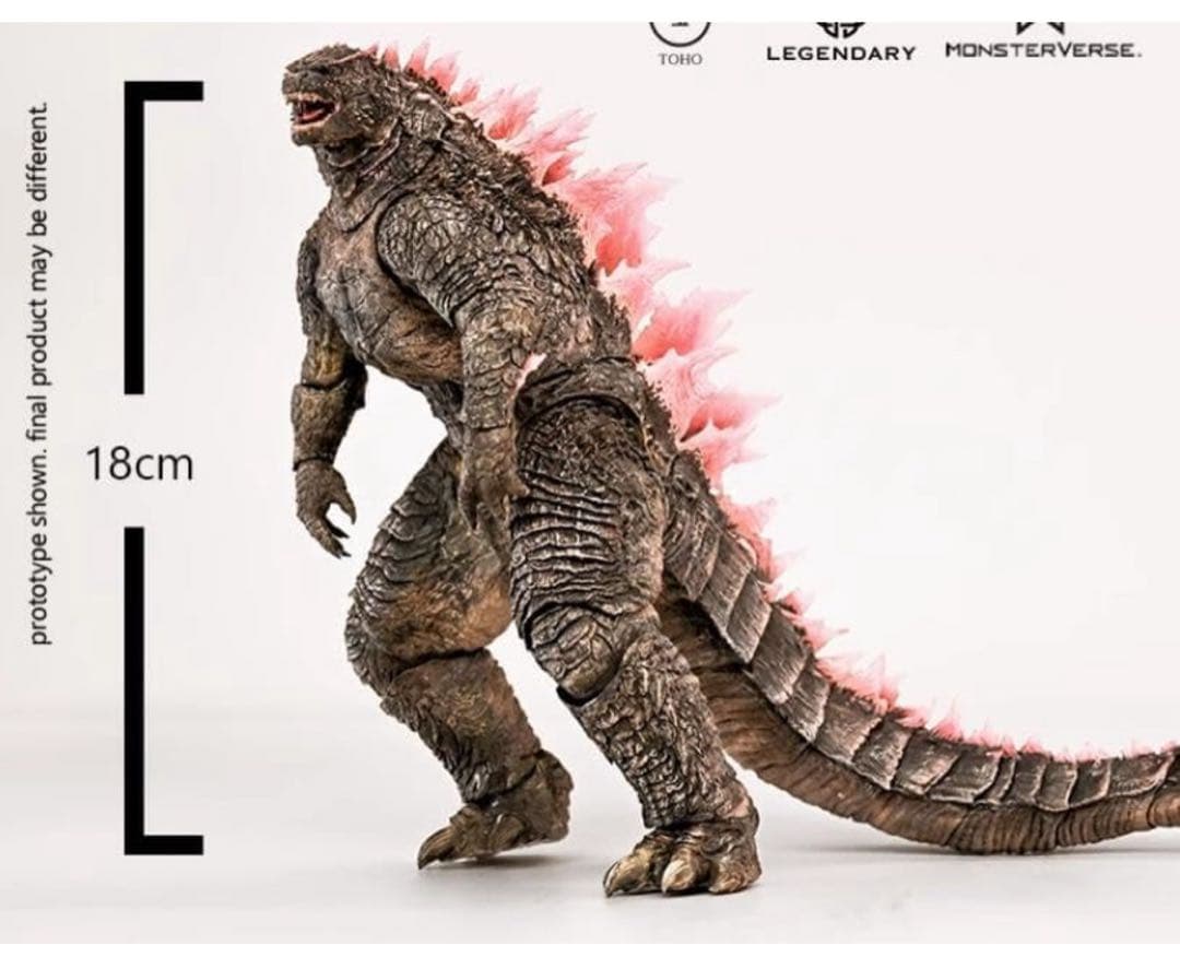 新品　HIYATOYS ゴジラvsコング Evolved 18cm アクション