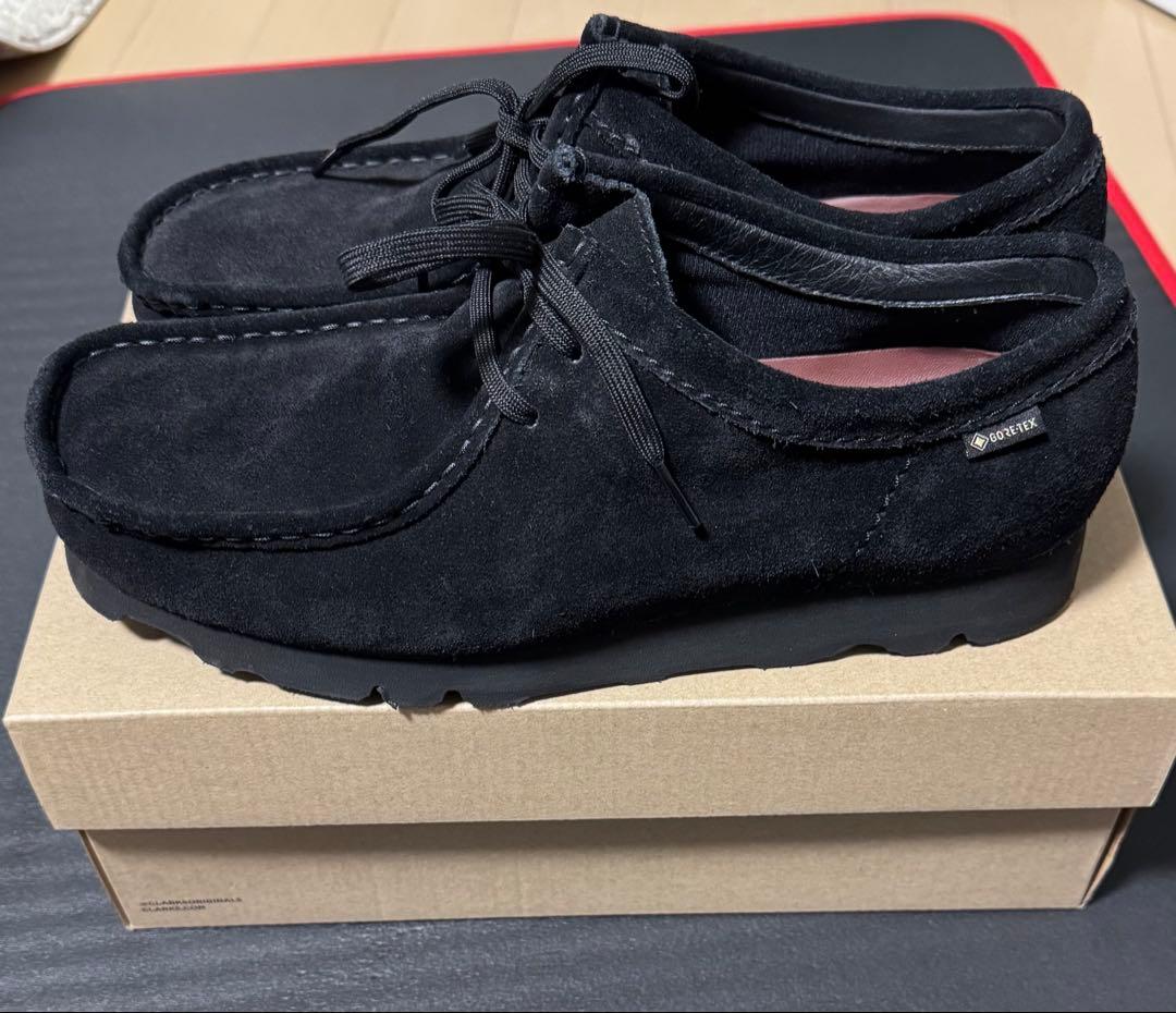 【新品】CLARKS WallabeeGTX 8 Black