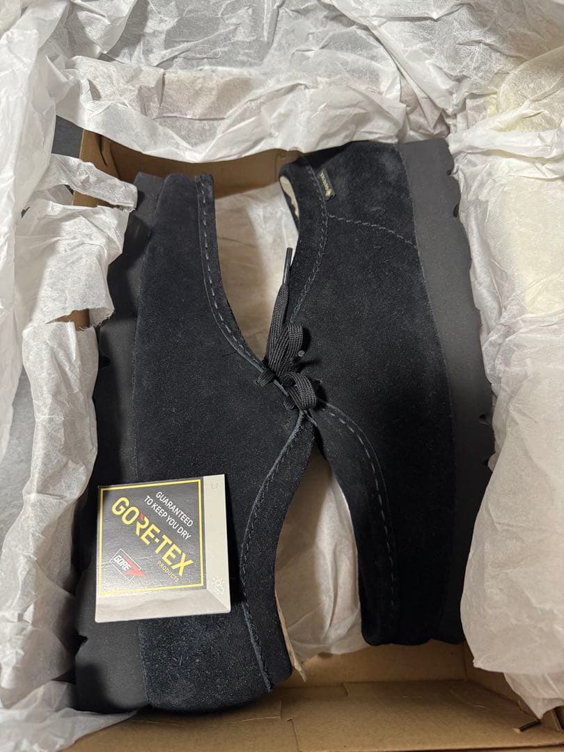 【新品】CLARKS WallabeeGTX 8 Black