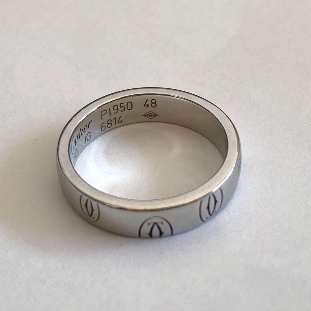 SS　正規美品！カルティエ ハッピーバースデー リング48号