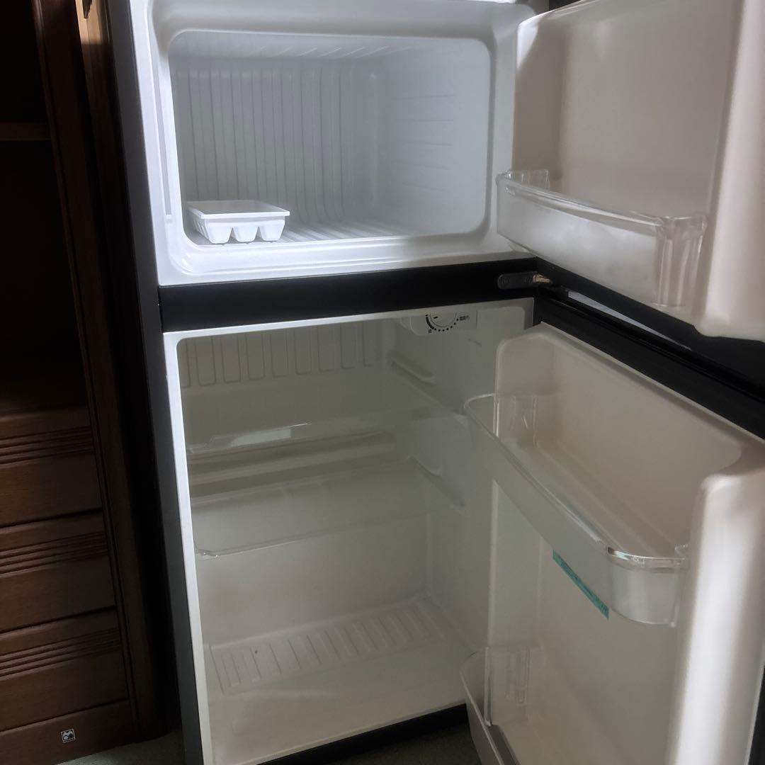 Haier（ハイアール） 2ドア冷蔵庫 ブラック「2014年式」