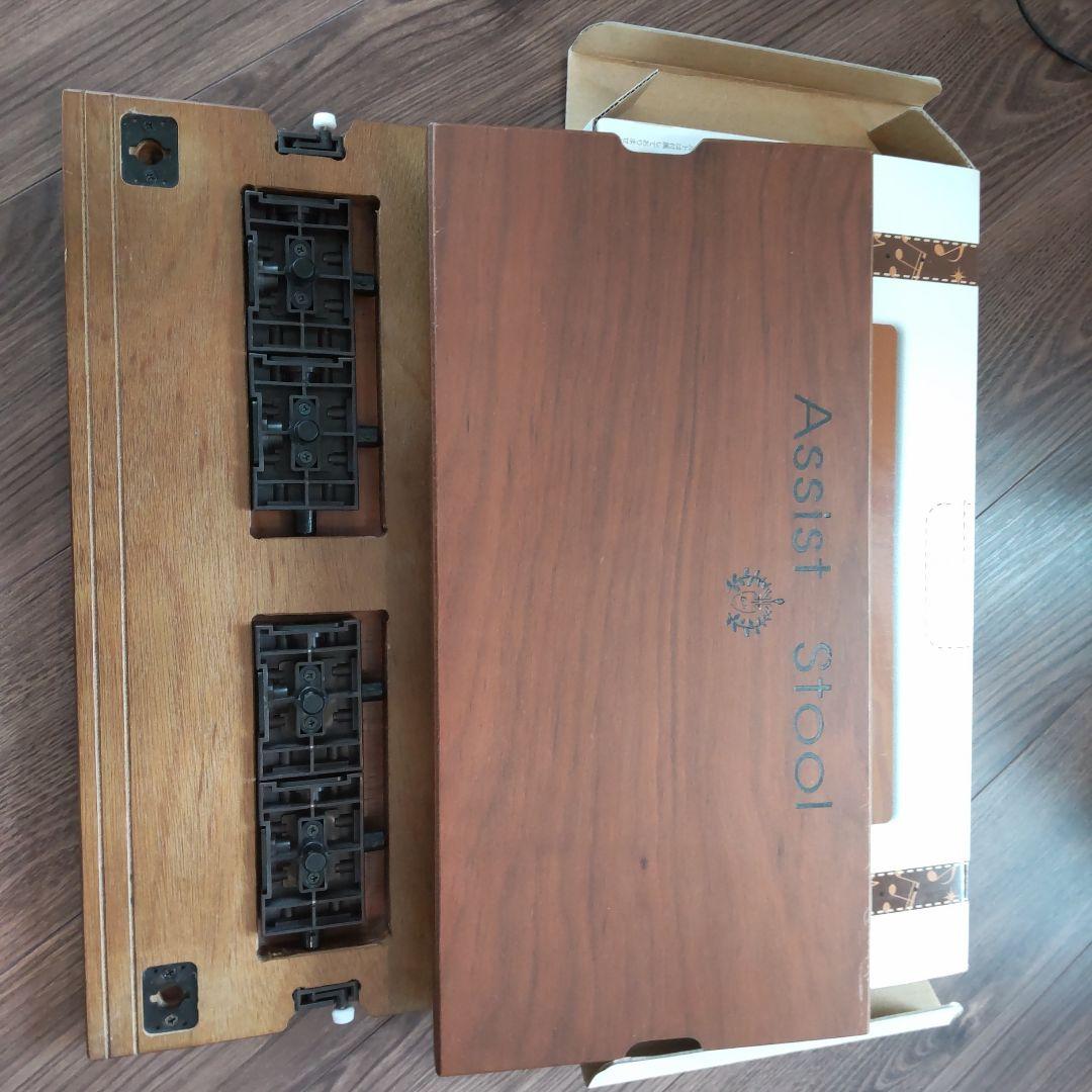 ピアノ脚台　Assist Stool　取扱説明書付き