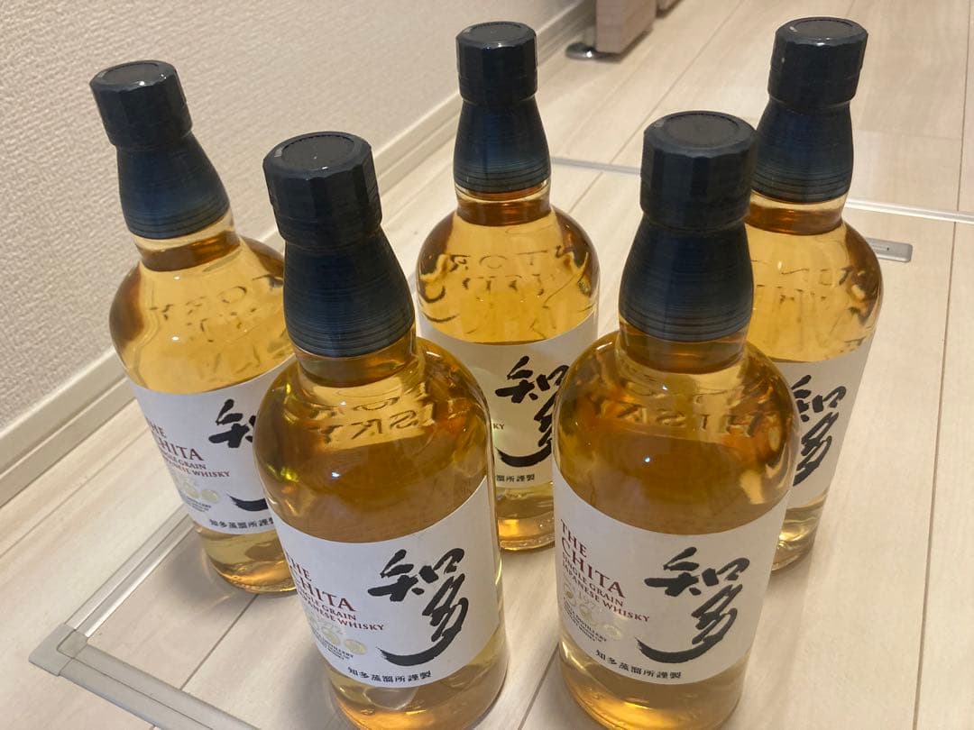 知多　ウイスキー　700ミリ　5本セット