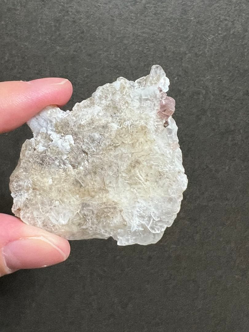 ピンクフローライト 結晶 母岩付き フランス産