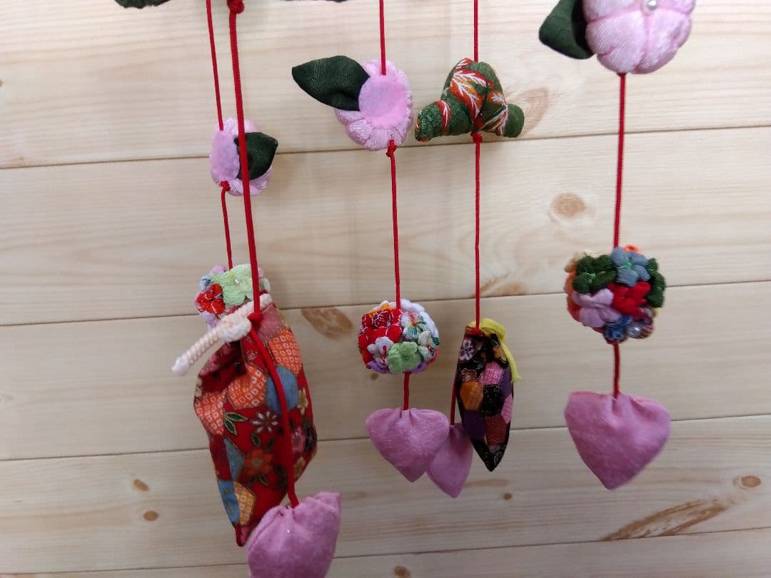 吊るし飾り　お雛様　さげもん　つるし雛　雛人形　ハンドメイド